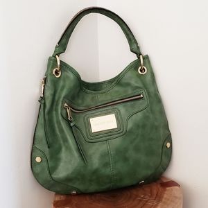 Giani Bernini bag with hexagon & zipper accents